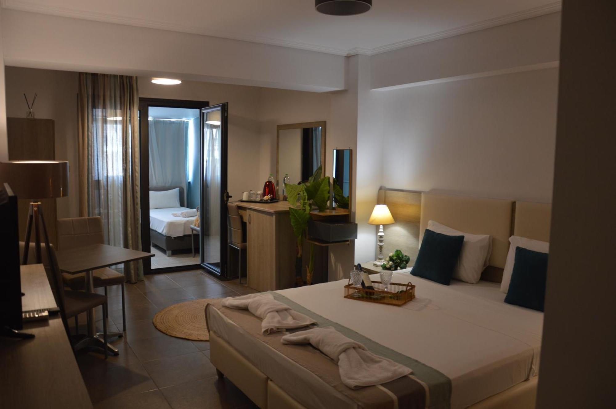 Aqua Mare Sea Side Rooms Nea Kallikrateia Exterior foto