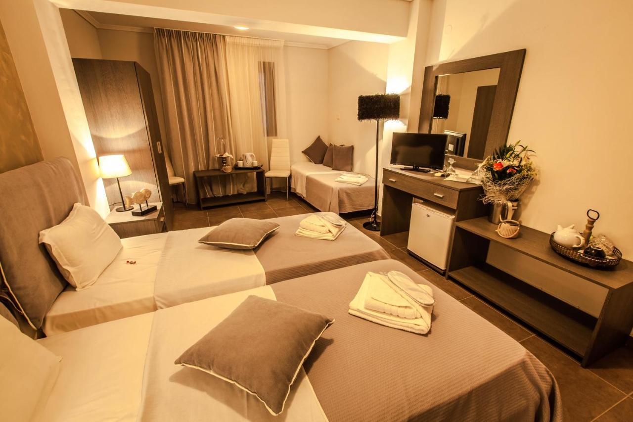 Aqua Mare Sea Side Rooms Nea Kallikrateia Exterior foto