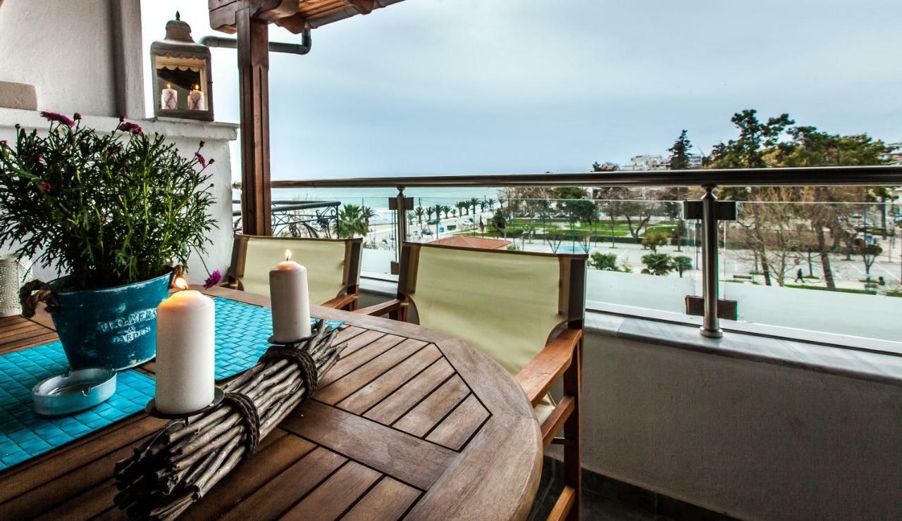 Aqua Mare Sea Side Rooms Nea Kallikrateia Exterior foto